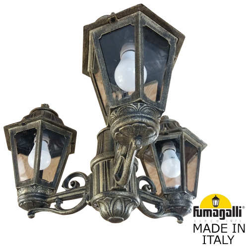 Fumagalli Подвесной уличный светильник FUMAGALLI SICHEM/ANNA 3L E22.120.S30.BXE27 фото 5 Fumagalli Подвесной уличный светильник FUMAGALLI SICHEM/ANNA 3L E22.120.S30.BXE27 фото 5