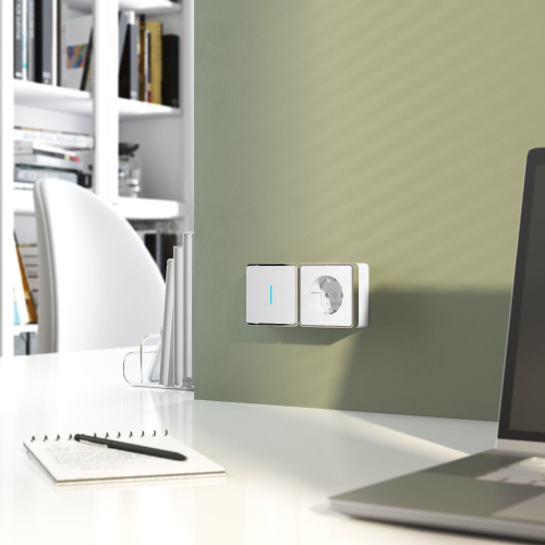 Розетка с заземлением Gallant белая W5071001 фото 4 Розетка с заземлением Gallant белая W5071001 фото 4