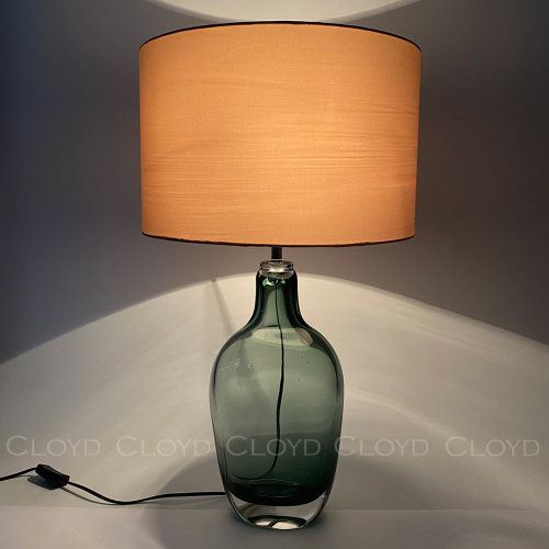 Настольная лампа Cloyd FOAM T1 / выс. 65 см - хром - зелен. стекло (арт.30102) фото 2