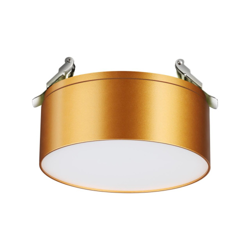 358754 SPOT NT21 525 матовое золото Светильник встраиваемый светодиодный IP20 LED 24W 4000K 2100Лм 100-265V PROMETA фото 5 358754 SPOT NT21 525 матовое золото Светильник встраиваемый светодиодный IP20 LED 24W 4000K 2100Лм 100-265V PROMETA фото 5