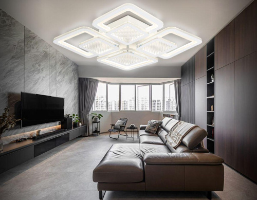 Потолочная светодиодная люстра Ambrella light Acrylica Original FA4283 фото 2