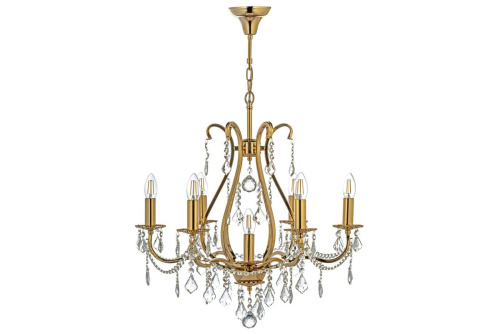 Подвесная люстра Arti Lampadari Ercolano E 1.1.6.602 G Подвесная люстра Arti Lampadari Ercolano E 1.1.6.602 G
