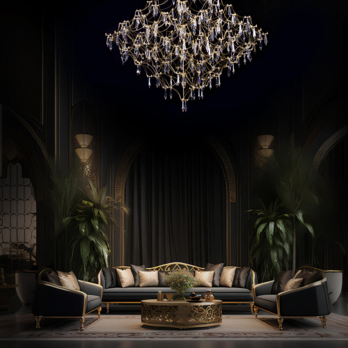 10259/1000 Gold Asfour Подвесной светильник LOFT IT Mira фото 7 10259/1000 Gold Asfour Подвесной светильник LOFT IT Mira фото 7