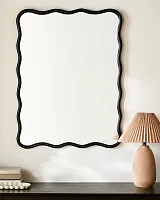 Зеркало в чёрной раме "Стаггер"
