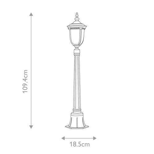Фонарный столб Elstead Lighting, Арт. CL4-S фото 6 Фонарный столб Elstead Lighting, Арт. CL4-S фото 6