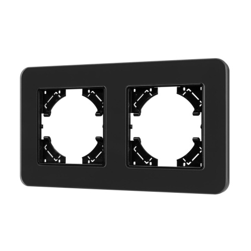 Рамка стеклянная FRM-OMALI-SFGS-2-BK Arlight 049709 Рамка стеклянная FRM-OMALI-SFGS-2-BK Arlight 049709