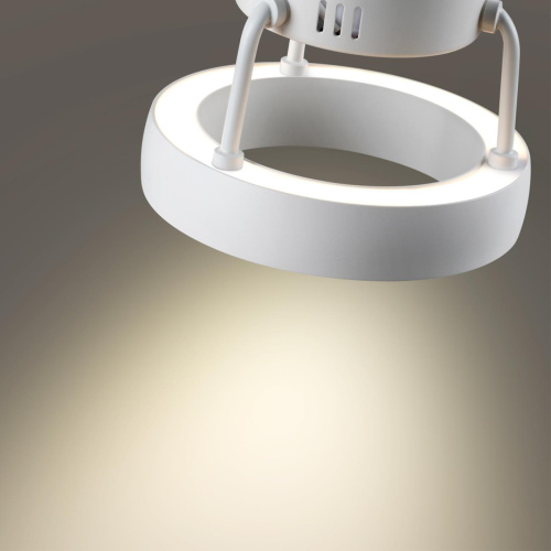 359397 OVER NT24 278 белый Светильник накладной светодиодный IP20 LED 12W вниз/5W вверх 220V 1360Лм 3000K TURN фото 4 359397 OVER NT24 278 белый Светильник накладной светодиодный IP20 LED 12W вниз/5W вверх 220V 1360Лм 3000K TURN фото 4