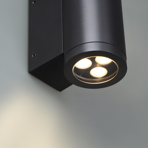 7071/7WL NATURE ODL25 685 Настенный светильник черный/металл IP65 LED 7W 3000K 15° AC85~265V LONG фото 6