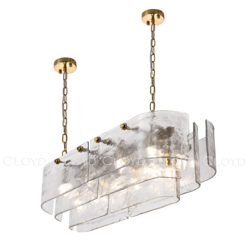 Люстра Cloyd PAMIR C12 / шир. 100 см - латунь (арт.11360) фото 3 Люстра Cloyd PAMIR C12 / шир. 100 см - латунь (арт.11360) фото 3