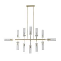 Подвесная люстра Indigo Saetta 11053/12R Gold V000565