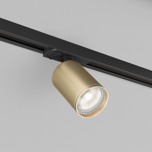 DK6201-BG Трековый светильник IP 20, 15 Вт, GU5.3, матовое золото с черным, алюминий DK6201-BG Трековый светильник IP 20, 15 Вт, GU5.3, матовое золото с черным, алюминий