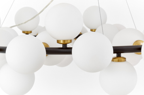 Подвесной светильник Lumina Deco Marsiada LDP 6033-40 BK+MD фото 4