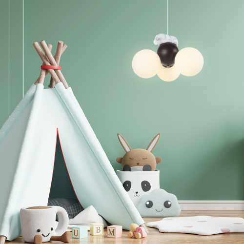 Подвесной светильник Escada 1103/3S G9*40W White/Brown фото 2