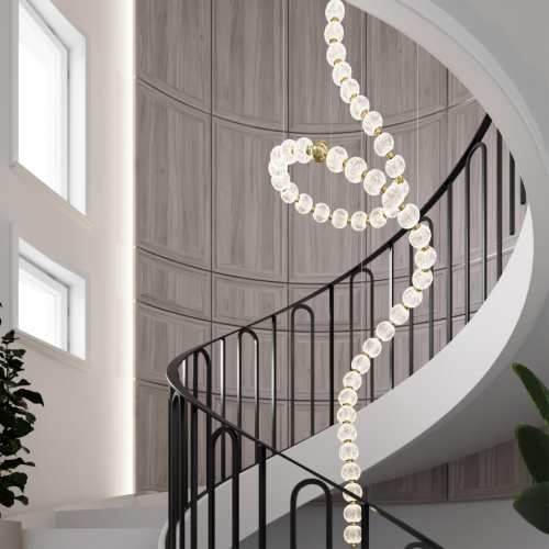 5008/132L L-VISION ODL23 579 золотой/прозрачный/металл/акрил Люстра LED 132W 4000K 6600Лм CRYSTAL фото 2 5008/132L L-VISION ODL23 579 золотой/прозрачный/металл/акрил Люстра LED 132W 4000K 6600Лм CRYSTAL фото 2