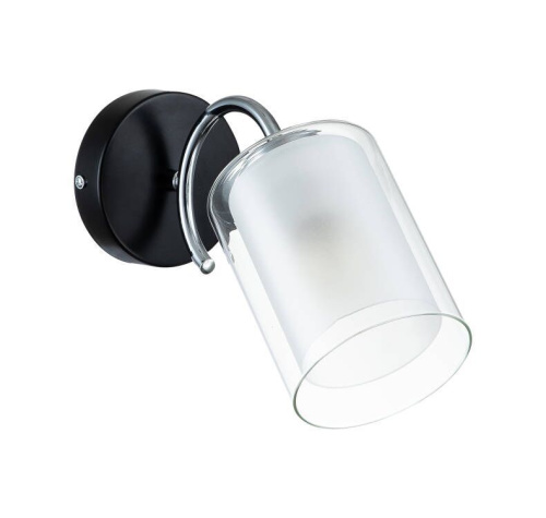Настенный светильник Escada 1170/1A E27*60W Chrome/Black фото 2 Настенный светильник Escada 1170/1A E27*60W Chrome/Black фото 2
