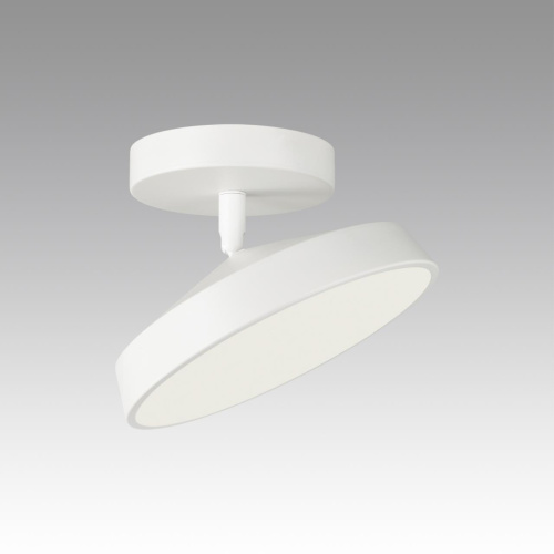 7655/12L MITRA LED SN 547 Светильник пластик/белый LED 12Вт 4000K D200 IP20 MIRA WHITE фото 3