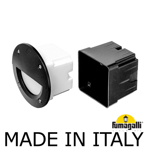 Светильник для подсветки лестниц встраиваемый FUMAGALLI LETI 100 Round-EL 2C3.000.000.AYG1L фото 2 Светильник для подсветки лестниц встраиваемый FUMAGALLI LETI 100 Round-EL 2C3.000.000.AYG1L фото 2