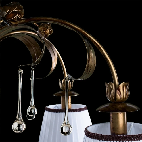 Потолочная люстра Arte Lamp BORGIA A8100PL-6GA фото 4 Потолочная люстра Arte Lamp BORGIA A8100PL-6GA фото 4