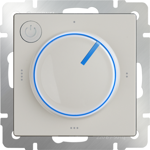 Терморегулятор электромеханический для теплого пола (слоновая кость) W1151103 фото 5