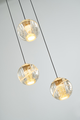 Подвесной светильник MD22001052-3A gold фото 2 Подвесной светильник MD22001052-3A gold фото 2