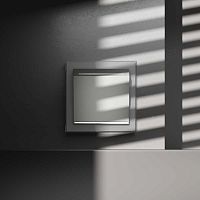 Выключатель встраиваемый S70 карточный 16А, (сталь) Voltum VLS010705