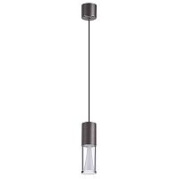 7143/4L HIGHTECH ODL26 513 Подвесной светильник темный никель/акрилл/металл IP20 LED 4W 280Лм 3000K 180° 220V DEFANCE