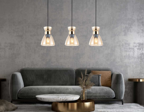 Светильник подвесной со стеклянными плафонами Ambrella light Traditional TR3404 фото 3