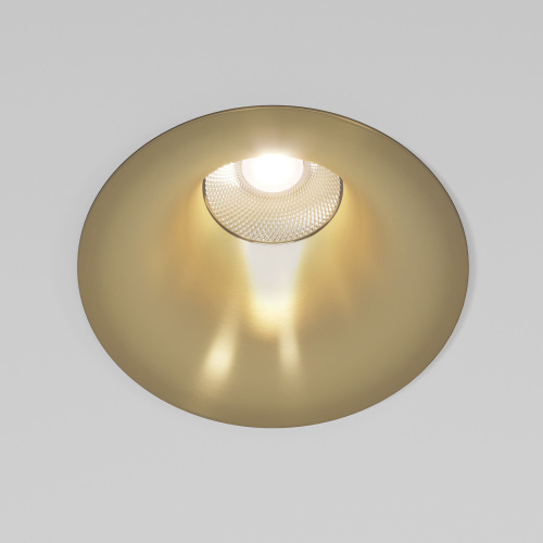 Светильник встраиваемый светодиодный Bliss 15W 4000K латунь 25070/LED фото 5