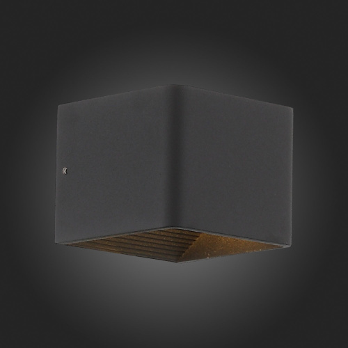 SL455.041.01 Светильник настенный ST-Luce Черный/Черный LED 1*6W 3000K Настенные светильники фото 9