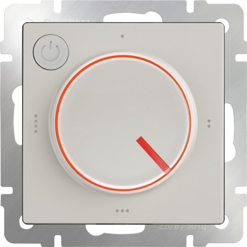 Терморегулятор электромеханический для теплого пола (слоновая кость) W1151103 фото 6