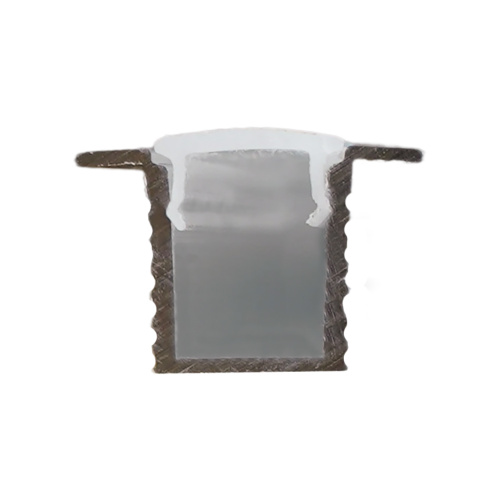 Профиль алюминиевый встраиваемый 9х12мм, серебро, 2м  CAB242 (в комплекте с матовым экраном, 2 заглушками, 4 крепежами) FERON фото 8