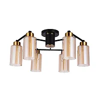 Потолочная люстра Arte Lamp LEO A7027PL-6BK