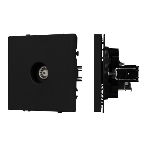 Механизм телевизионной розетки SCT-NOBE-MTV1-SFPL-BK Arlight 054293 Механизм телевизионной розетки SCT-NOBE-MTV1-SFPL-BK Arlight 054293