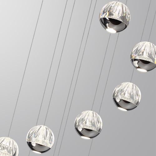 5100/60L L-VISION ODL25 559 Люстра каскадная LED 60W (12*5W) 4000K 3000Лм SONO фото 4 5100/60L L-VISION ODL25 559 Люстра каскадная LED 60W (12*5W) 4000K 3000Лм SONO фото 4