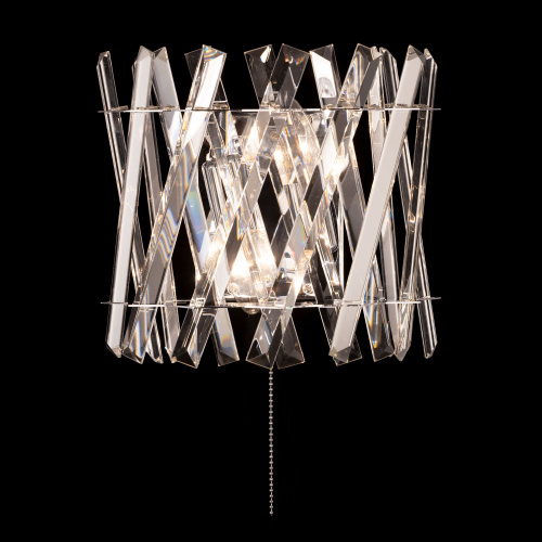 Citilux Ингвар CL334421 Бра хрустальное с выключателем Хром фото 4