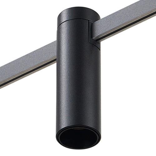 ST810.406.05 Магнитный трековый светильник FARM Черный LED 1*5W 3000K 227Lm Ra90 60 IP20 D35xH112 24 FARM фото 3