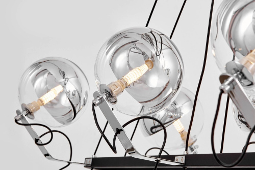 Подвесной светильник Lumina Deco LDP 9110-8-PR BK+CHR фото 3 Подвесной светильник Lumina Deco LDP 9110-8-PR BK+CHR фото 3