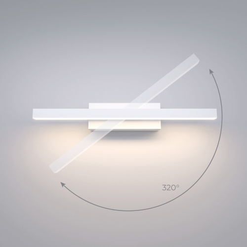 Настенный светодиодный светильник Rino 40121/LED белый фото 3