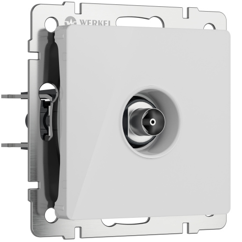 ТВ-розетка оконечная (белый акрил) W1183041 ТВ-розетка оконечная (белый акрил) W1183041