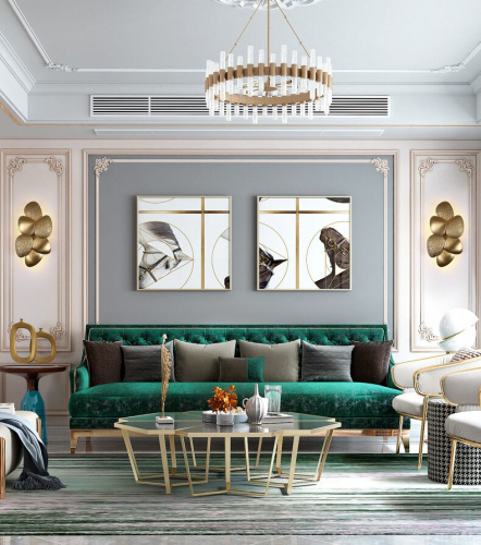 Настенный светильник OMB19003-6L gold фото 4 Настенный светильник OMB19003-6L gold фото 4