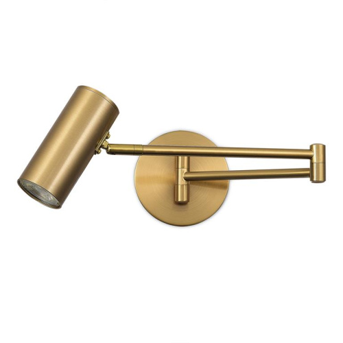 SLE201021-01 Светильник настенный Латунь/Латунь GU10 LED 1*5W 4000K ZOOM