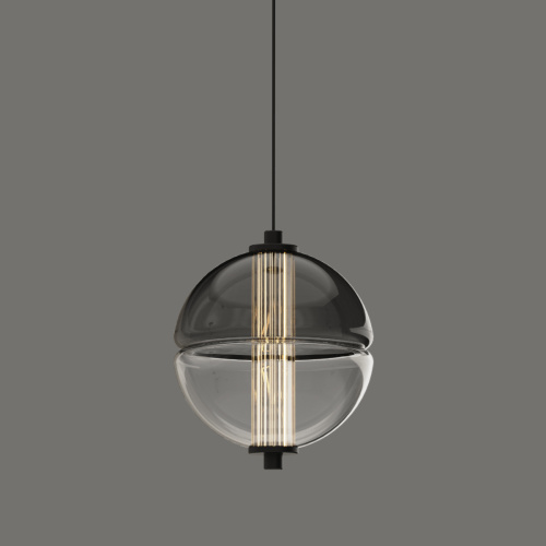 Подвесной светильник MD24022079-1A black/smoky фото 5
