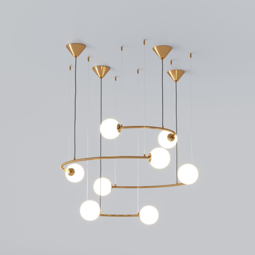 Подвесная люстра Bogates Brook 359/8 латунь фото 7 Подвесная люстра Bogates Brook 359/8 латунь фото 7