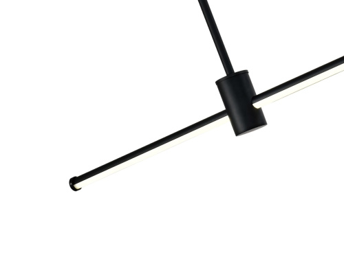 Светильник на штанге потолочный черный LED 25Вт 128см Zortes PRÜGEL ZRS.57789.25 фото 4 Светильник на штанге потолочный черный LED 25Вт 128см Zortes PRÜGEL ZRS.57789.25 фото 4