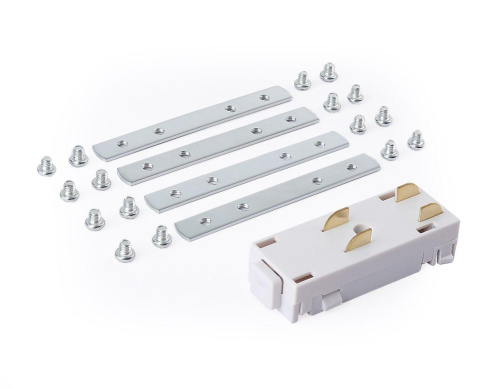 Коннектор питания прямой Ambrella Light Track System Magnetic 220V GL1107 фото 2