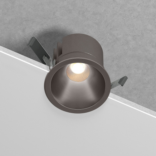 Светильник встраиваемый светодиодный Forte 15W 4000K титан 25071/LED