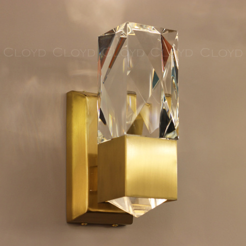 Бра Cloyd CRYO W1 / выс. 22 см - латунь (арт.20170) фото 2