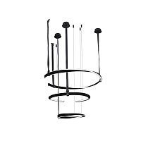 Люстра Kink Light Маджена черный 07656-3A,19(4000K)