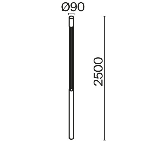 Садово-парковый светильник Outdoor O427FL-L30GF3K фото 10