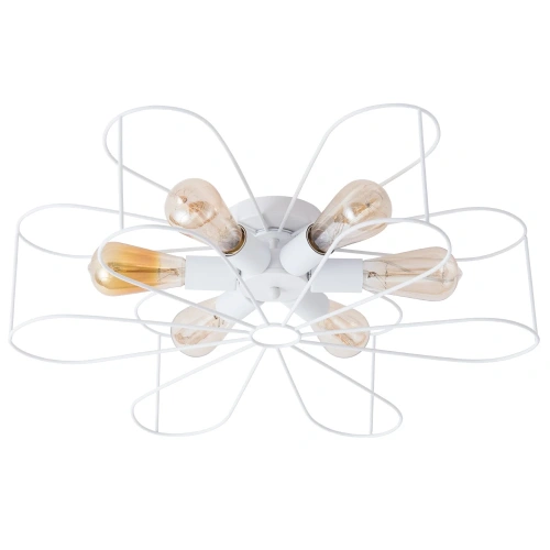 Потолочная люстра Arte Lamp CAMOMILLA A6049PL-6WH Потолочная люстра Arte Lamp CAMOMILLA A6049PL-6WH